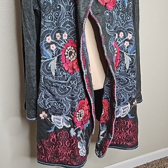 Johnny Was Bella Hooded Cardigan – new with tags - Picture 4 of 9